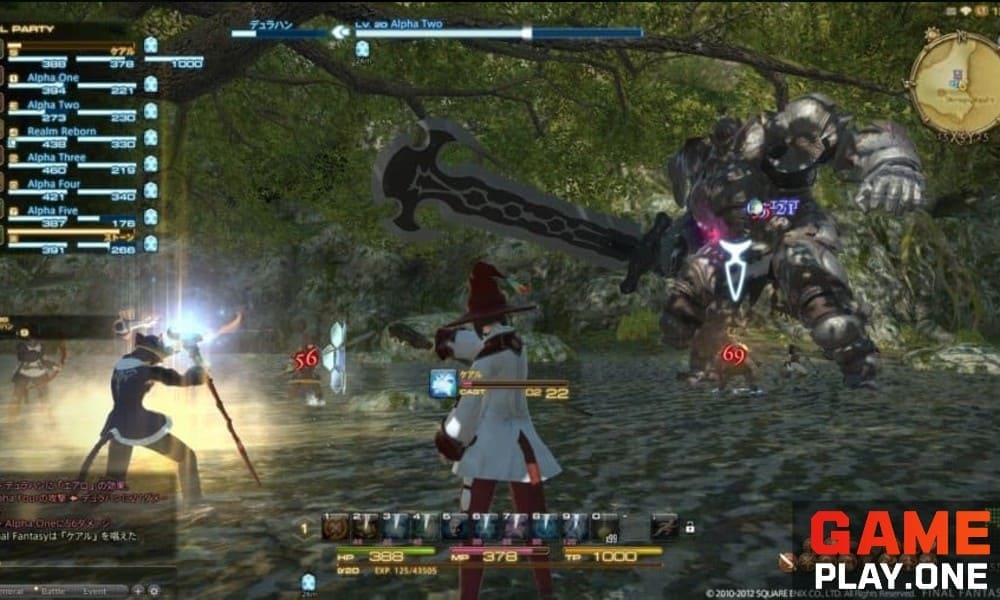 Final Fantasy XIV gameplay