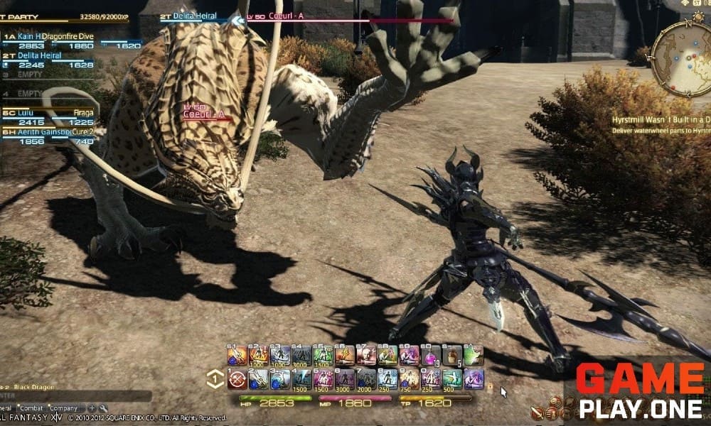 Final Fantasy XIV gameplay